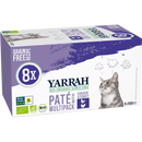 Yarrah Bio Kattenvoer Multipack Paté Graanvrij Kip - Kalkoen 8 x 100 gram