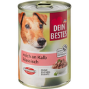 Dein Bestes Honden Natvoer, rijk aan kalfsvlees classic, 400 g