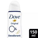 Déodorant en spray Dove Original au complexe de zinc, 150 ml