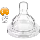 Philips AVENT Klep-speen Anti-colic silicone, vanaf 6 maanden, 2 stuks