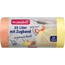 Profissimo Afvalzakken 35 l met trekkoord, 22 stuks.
