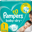 Pampers Baby Dry luiers Newborn maat 1 - 21 stuks