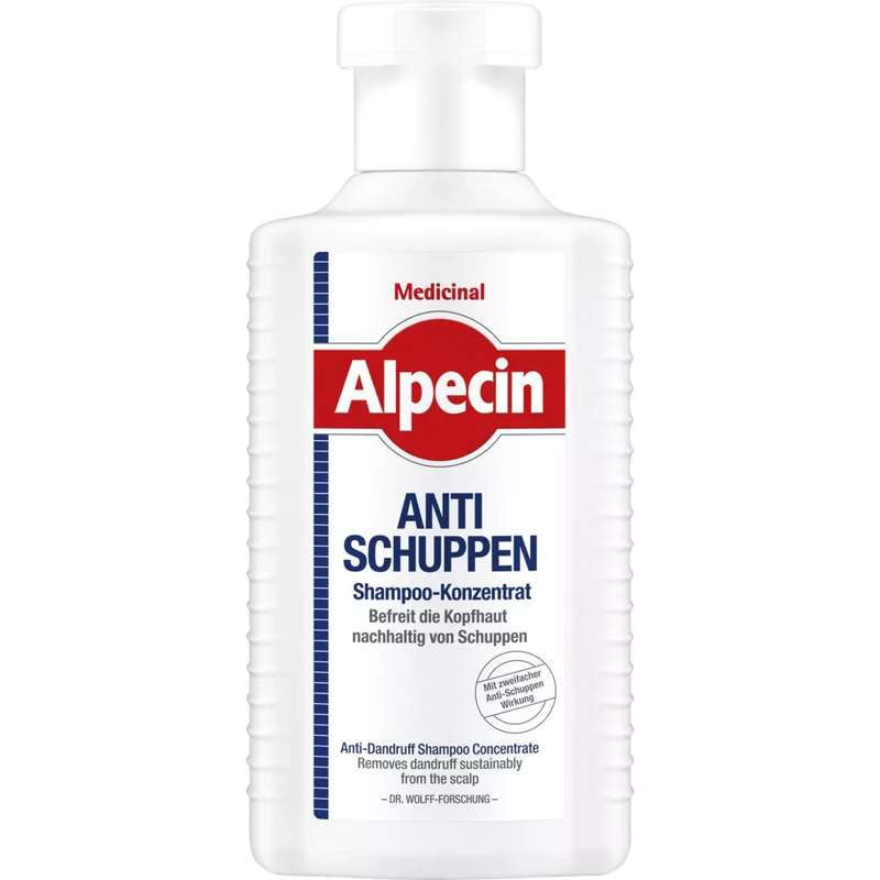 Alpecin Shampoo Medicinaal Antiroos Concentraat, 200 ml