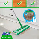 Swiffer Dust Mop System Starter (Bâton de sol + 8 lingettes sèches + 3 lingettes humides)