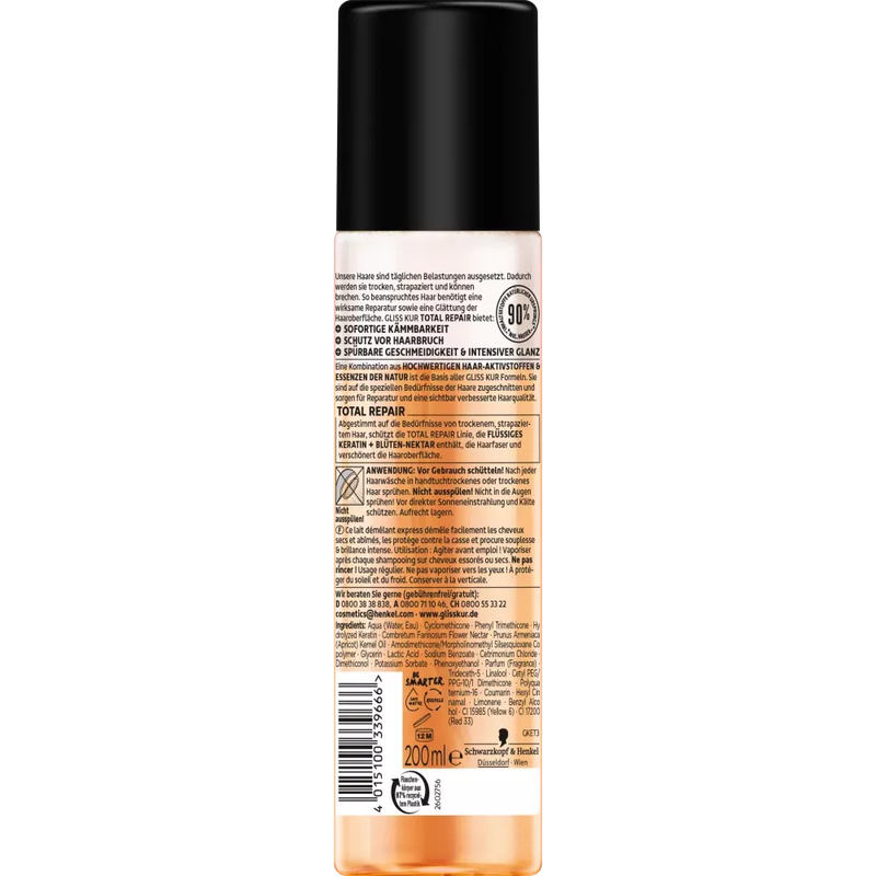 Schwarzkopf Gliss Kur Express Repair Conditioner Total Repair, 200 ml