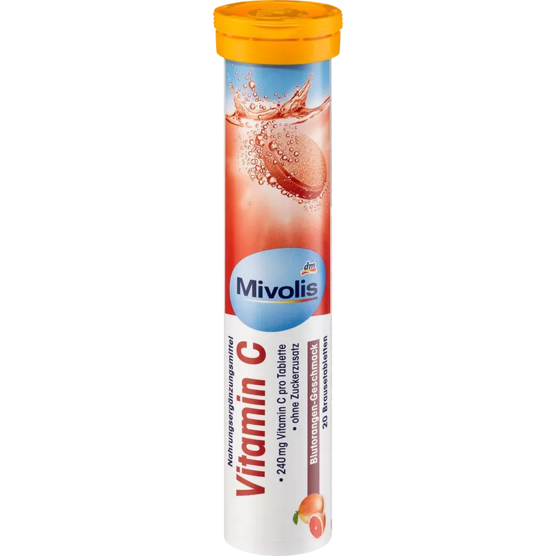 Mivolis Vitamine C bruistabletten, 20 stuks, 82 g
