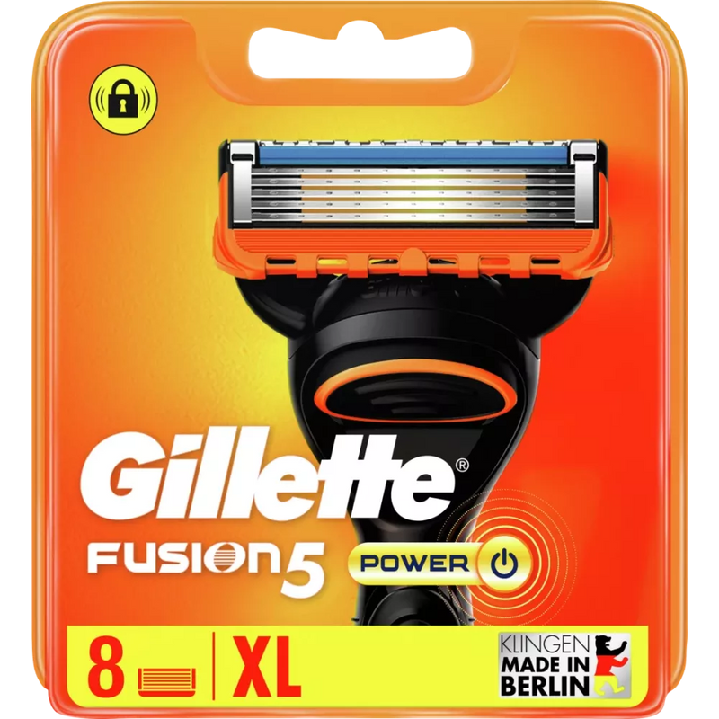 Gillette Scheermesjes, Fusion5 Power, 8 stuks