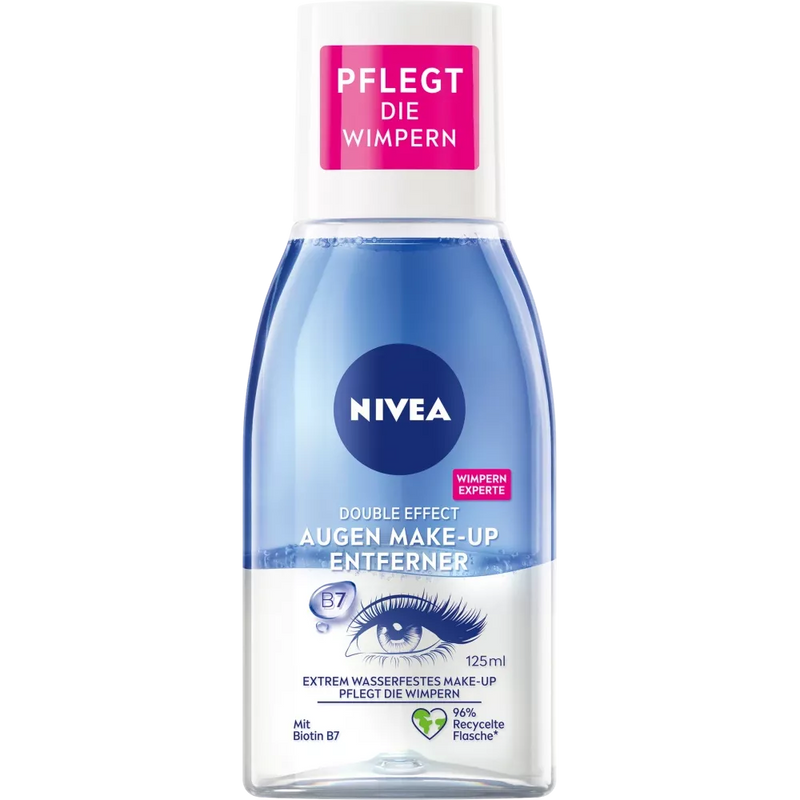 NIVEA Oogmake-up remover dubbel effect, 125 ml