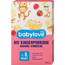 Porridge Banane &amp; Framboise Babylove dès 8 mois, 200 g