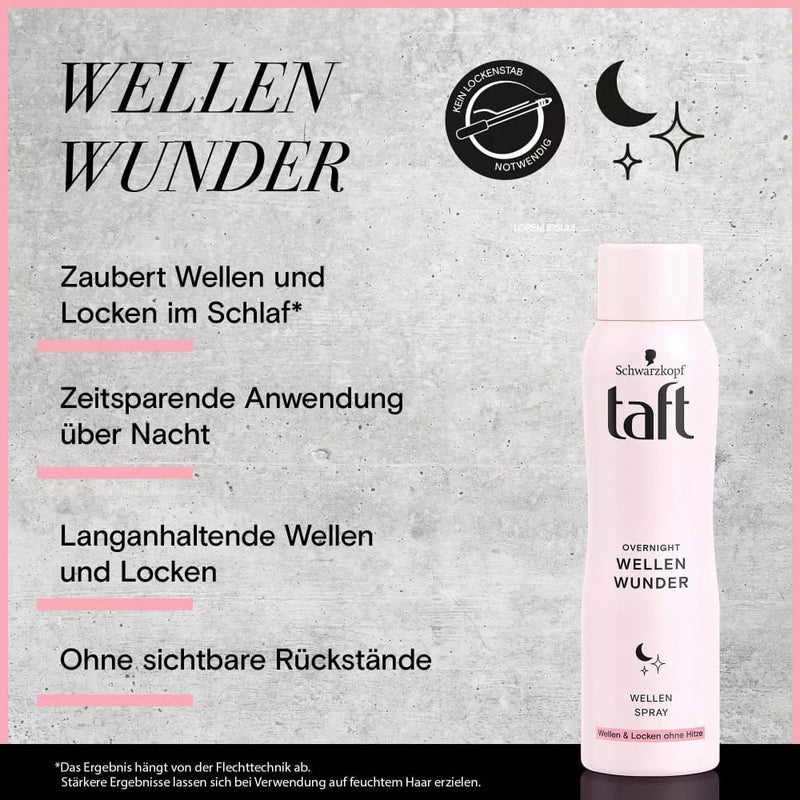 Schwarzkopf taft Golven Miracle Spray, 150 ml