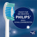 Têtes de brosse universelles Dontodent Sonic Pro Clean, 2 pièces.