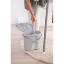 rotho Babydesign Seau à couches gris pierre, 1 pièce