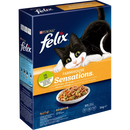 Croquettes pour chats Purina Felix au poulet, à la dinde et aux légumes, Farmhouse Sensations, 1 kg