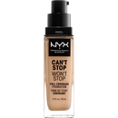 NYX PROFESSIONAL MAKEUP Fond de teint Can't Stop Won't Stop 24-Hour True Beige 08, 30 ml