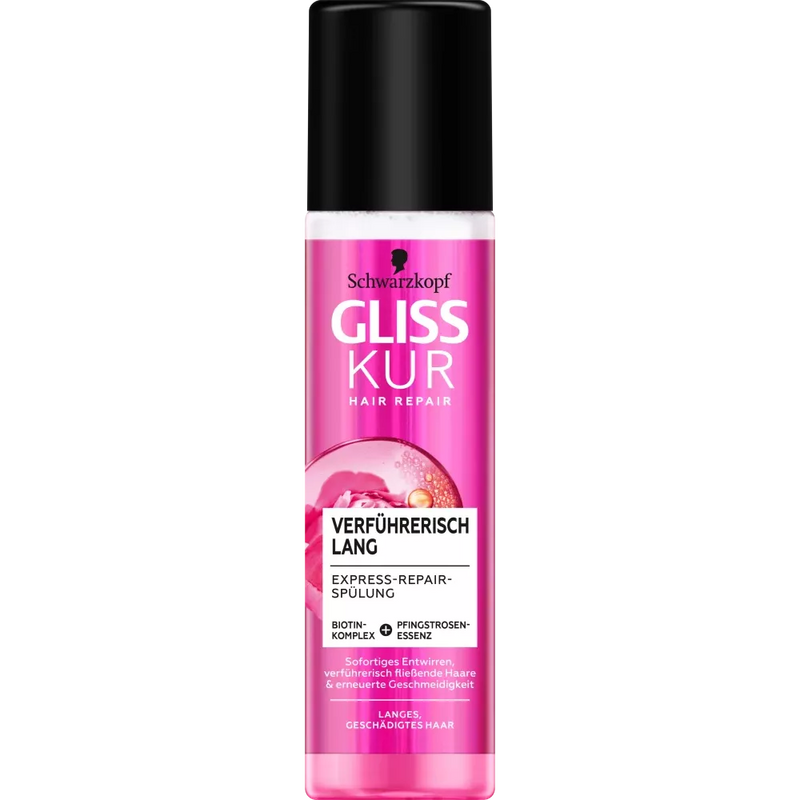 Schwarzkopf Gliss Kur Express Repair Conditioner Verleidelijk Lang, 200 ml