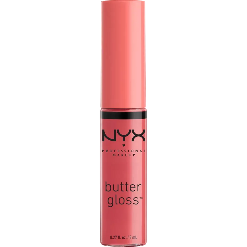 NYX PROFESSIONAL MAKEUP Lip Gloss Butter 15 Angel Food Cake, 8 ml