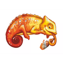 tetesept Kinder Badespaß Badbruistablet Badtoevoeging Colour Play kameleon, 20 g