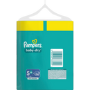 Couches Pampers Baby Dry Gr.5+ Junior Plus (12-17 kg), paquet en vrac, 56 pièces.