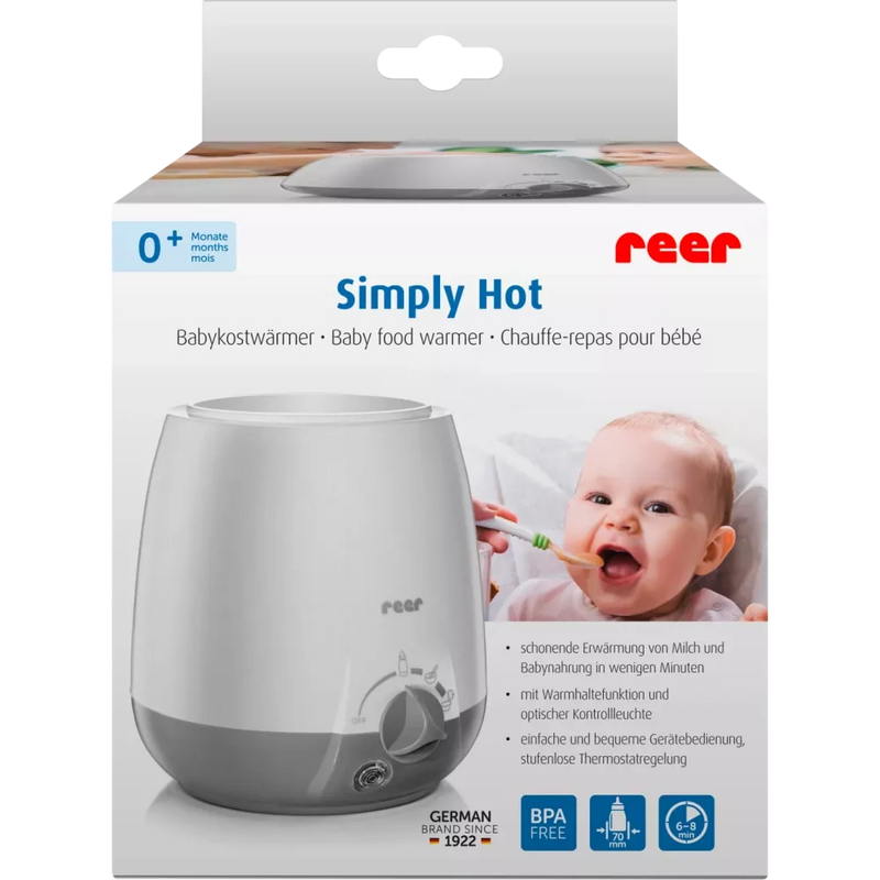 Reer "Simply Hot" baby voedingswarmer, 1 stuk