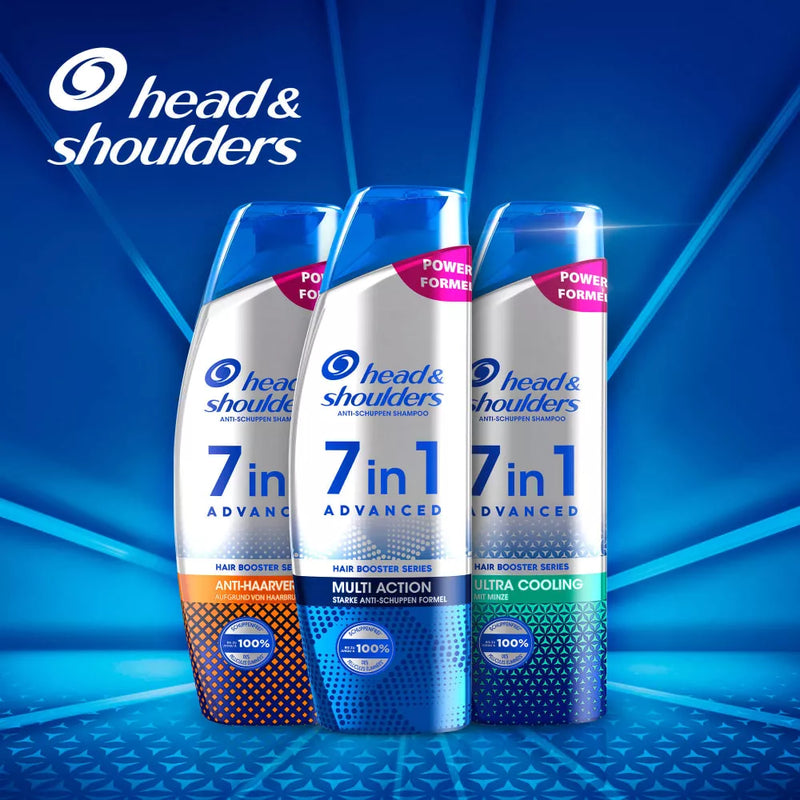 head&shoulders Antiroosshampoo 7in1 Advanced Anti-Hair Loss, 250 ml