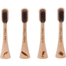 Outdoor Freakz Opzetborstels Bamboe Universeel, 4 stuks