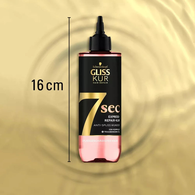 Schwarzkopf Gliss Kur Haarbehandeling Express Repair 7Sec Ultimate Repair, 200 ml