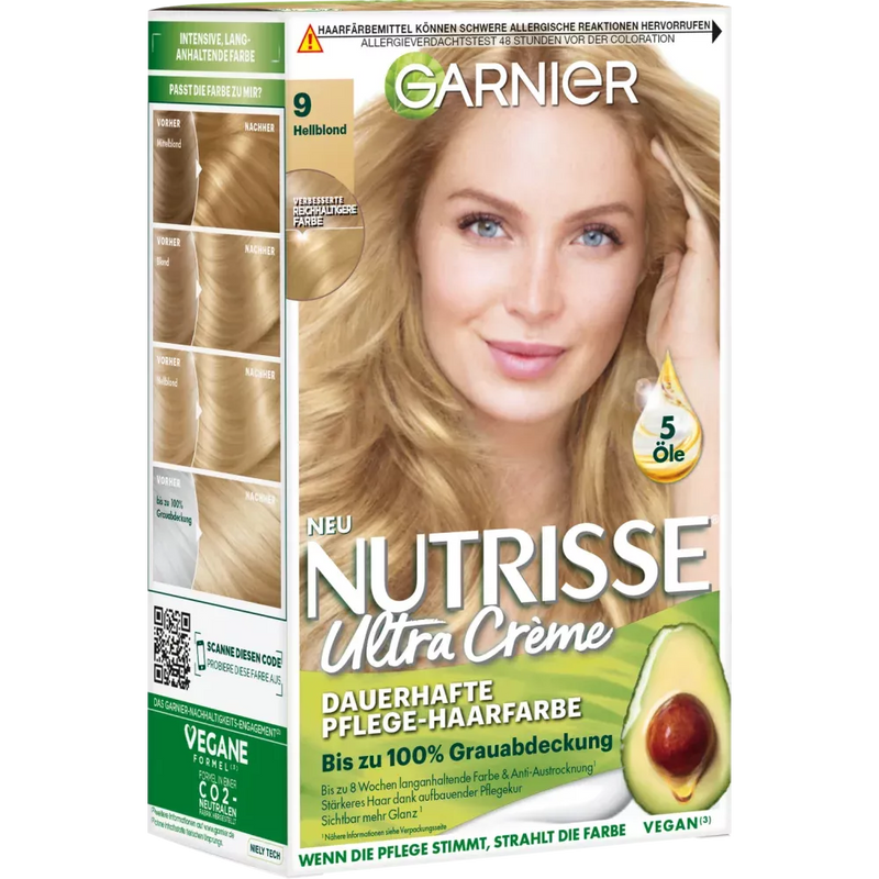 Nutrisse Haarkleur 90 Licht Blond, 1 st