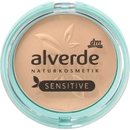 alverde NATURKOSMETIK Poudre matifiante Sensitive Light 01, 9 g