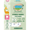 babylove nature Doekluier natuur Pro Climate Hybrid, motief bosdieren maat M (7-12 kg), 1 st.