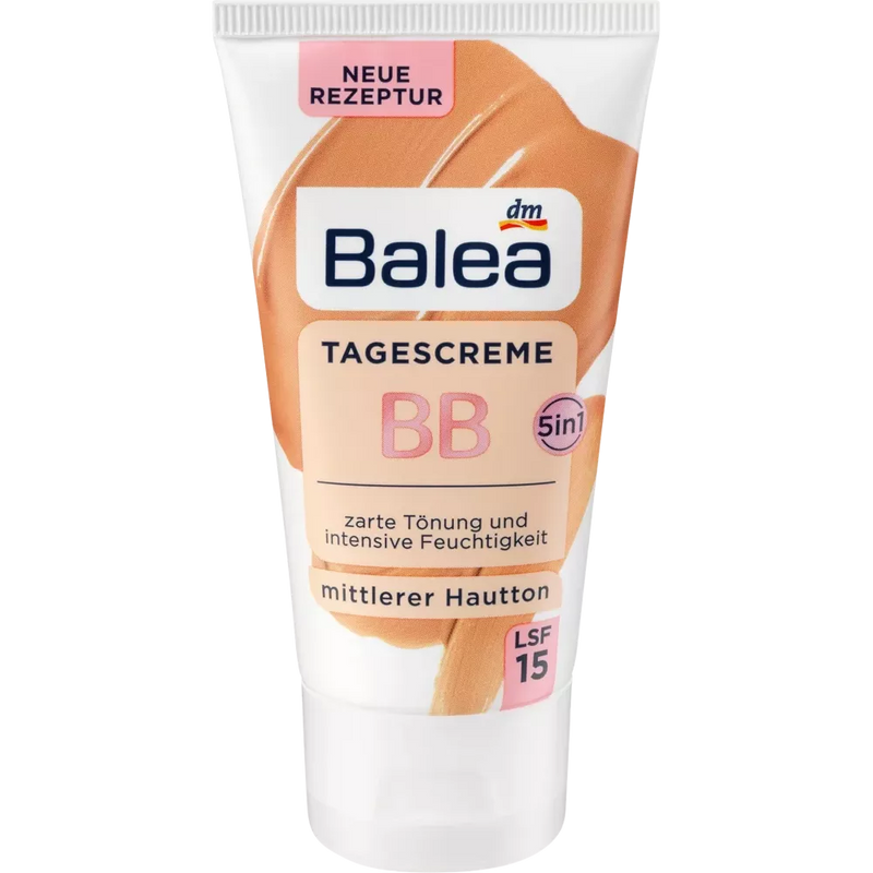 Balea Getinte dagcrème BB gemiddelde huidskleur, 50 ml