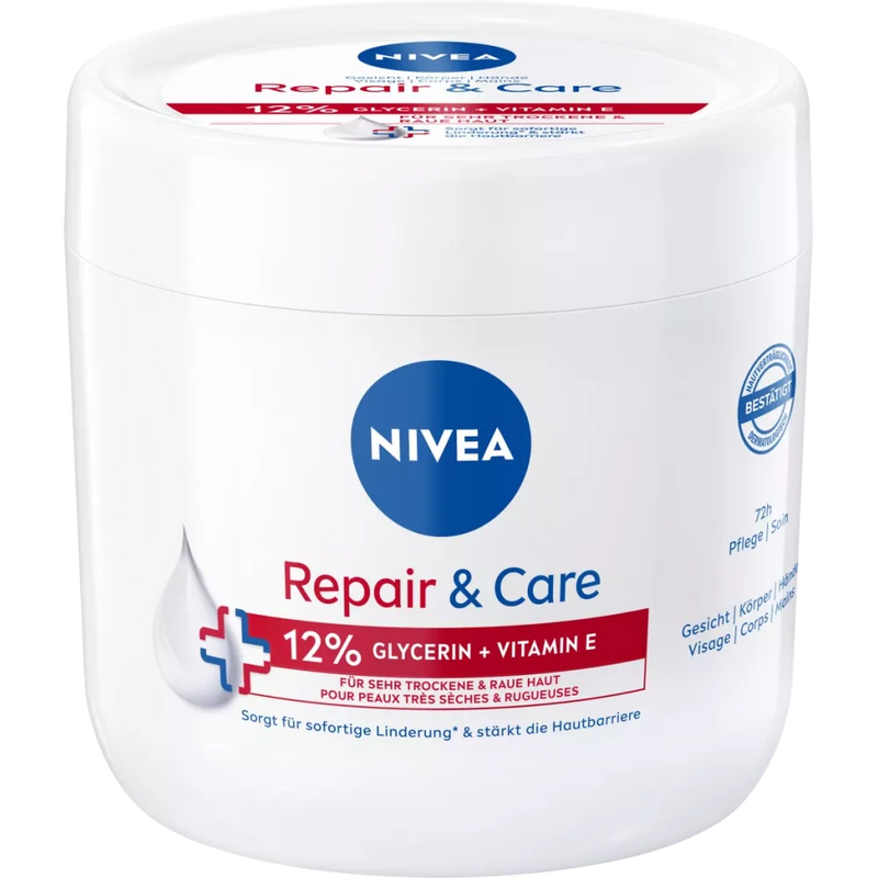 NIVEA Verzorgingscrème Repair & Care Intensive, 400 ml