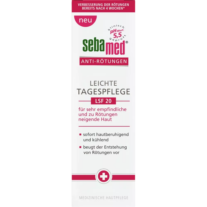 sebamed Gezichtscrème Anti Roodheid SPF 20, 50 ml