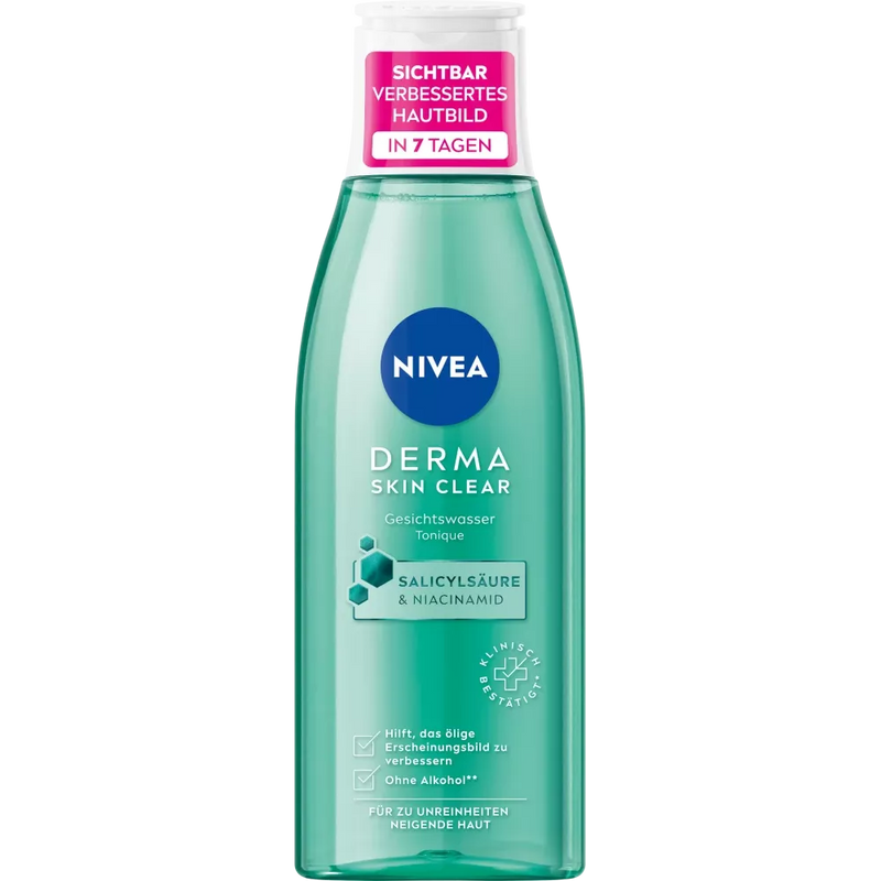 NIVEA Derma Skin Clear Gezichtstoner, 200 ml