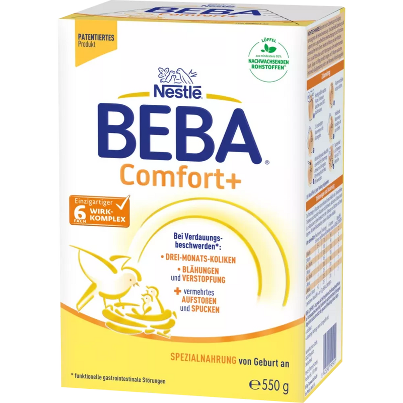 Nestlé BEBA Aanvankelijk melk Comfort + vanaf de geboorte, 550 g