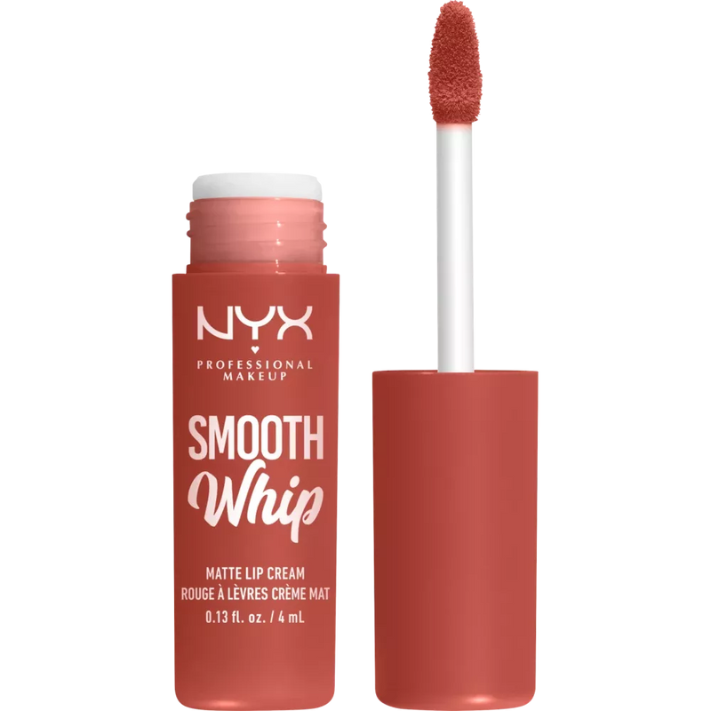 NYX PROFESSIONAL MAKEUP Lipstick Smooth Whip Matte 04 Teddy Fluff, 4 ml