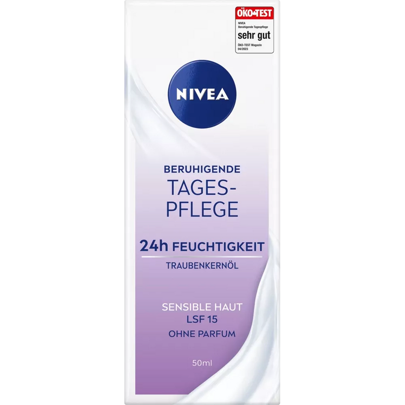 NIVEA Gezichtscrème Essentials gevoelige huid SPF 15, 50 ml