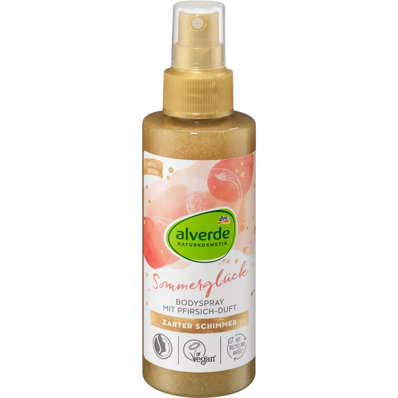 alverde NATURKOSMETIK Glansspray Summer Happiness, 150 ml