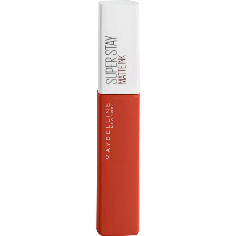 Maybelline New York Lipstick Super Stay Matte Inktblokjes 135 Globetrotter, 5 ml