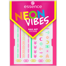 essence Stickers pour ongles Neon Vibes, 49 pièces.