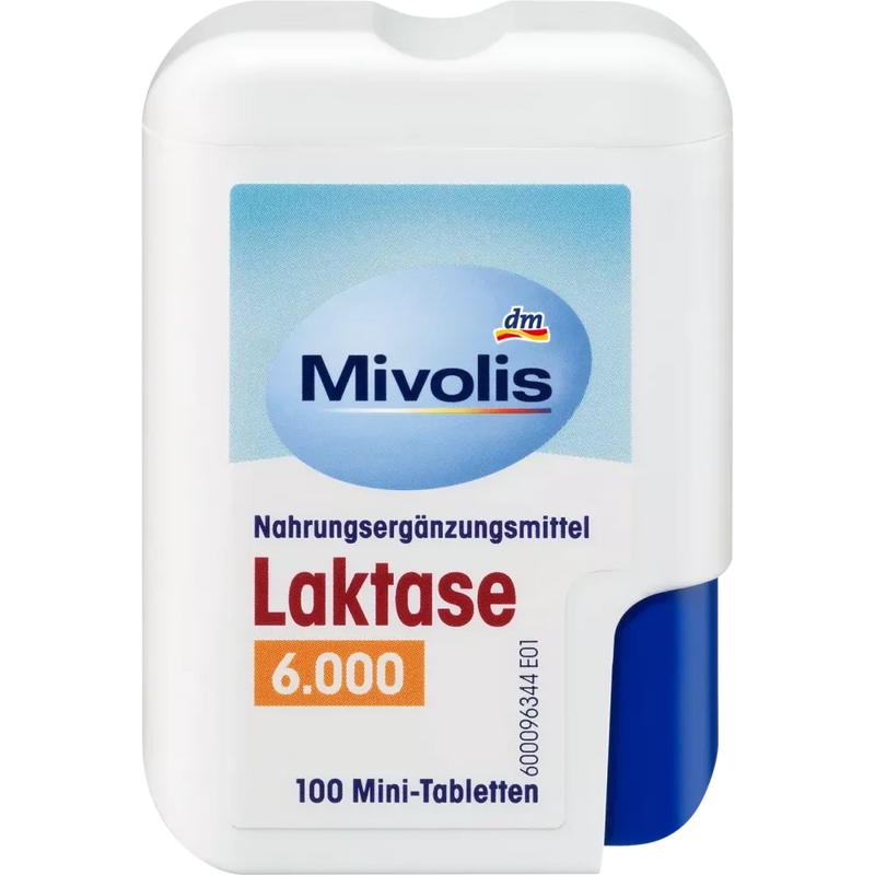 Mivolis Lactase 6.000, 100 minitabletten, 9 g