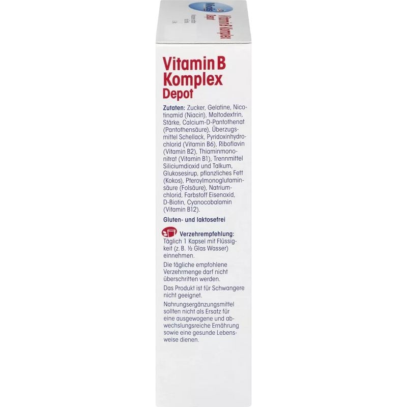 Mivolis Vitamine B Complex Depot, Capsules 60 stuks.