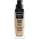 NYX PROFESSIONAL MAKEUP Fond de teint Can't Stop Won't Stop 24 heures Vanille chaude 6.3, 30 ml