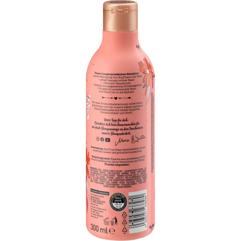 Langhaarmädchen Shampoo Wild Heart, 300 ml