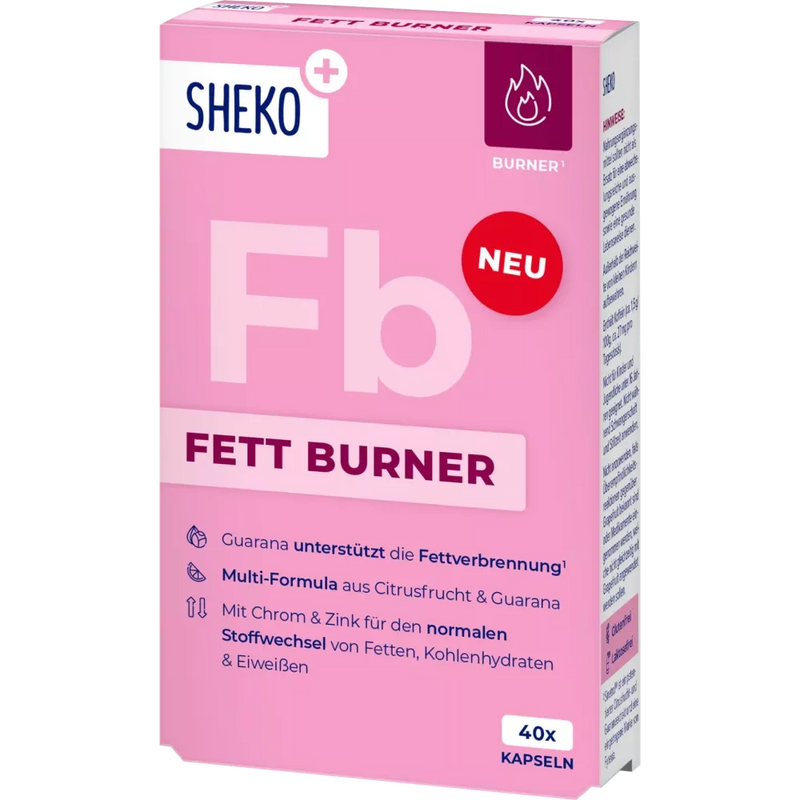 SHEKO Vetverbrandingscapsules 40 stuks, 24 g