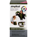 Simplicol Peinture textile vert olive intense, 1 pièce