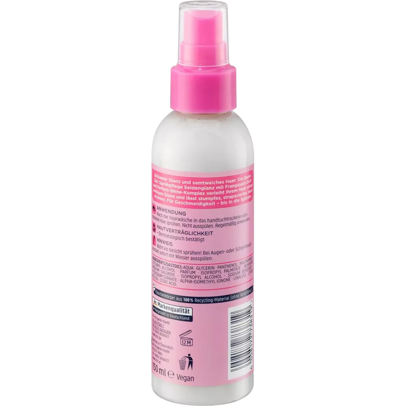 Balea Haarkuur Spray care zijdeglans 5 in 1, 150 ml