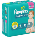 Couches Pampers Baby Dry Gr.4+ Maxi Plus (10-15 kg), 27 pièces.