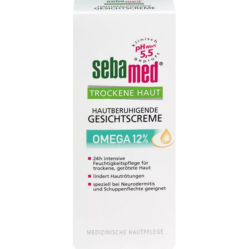 sebamed Dagcrème droge huid Omega 12%, 50 ml