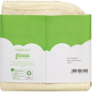 ALANA Set van 4 gaasdoeken, gemaakt van biologisch katoen, ca. 25 x 25 cm, naturel, 1 st.