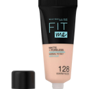 Maybelline New York Foundation Fit Me Matte & Poreless 128 Warm Nude, 30 ml